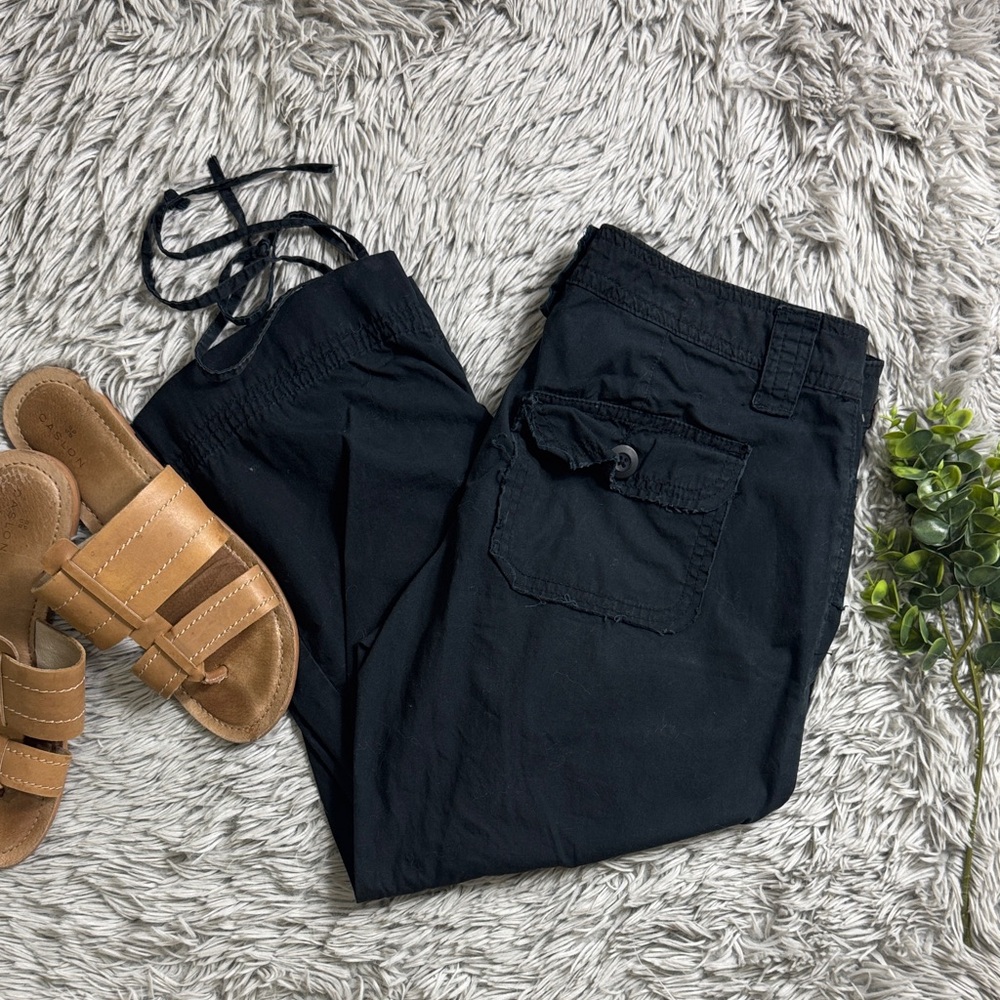So Wear It Declare It dark blue Cotton crops size 9